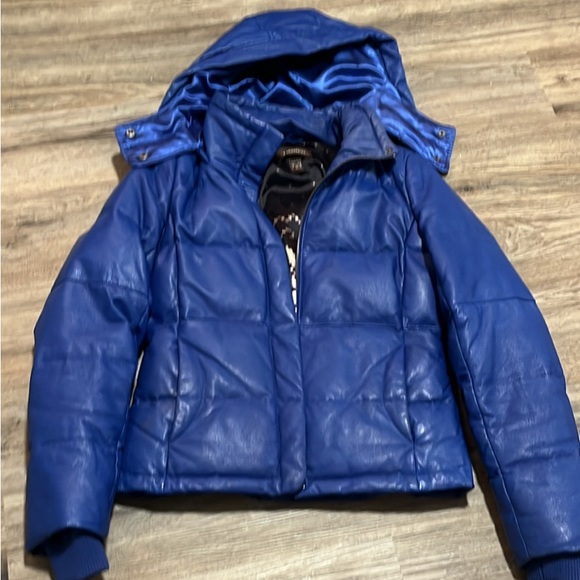 Daniel 2XS leather down filled puffe - Picture 3 of 4